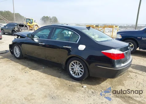 2009 Hyundai Genesis 3.8 from USA, damaged, VIN KMHGC46E89U036231